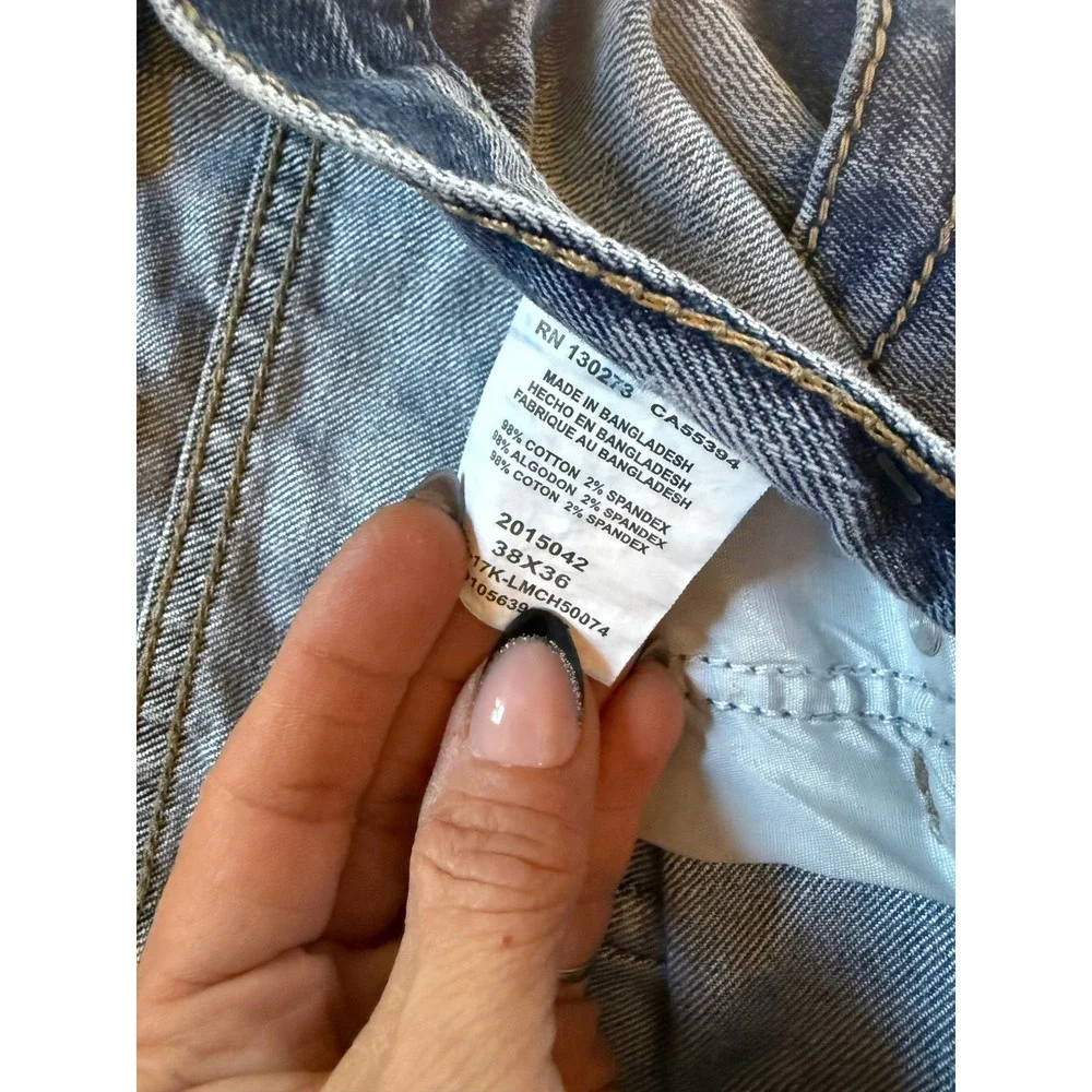 Harley Davidson Men's Jeans‎ 36x30 Blue Denim Regular Fit MotorClothes